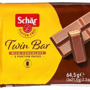 TWIN BAR CHOCO SANS GLUTEN SCHAR 64,5G